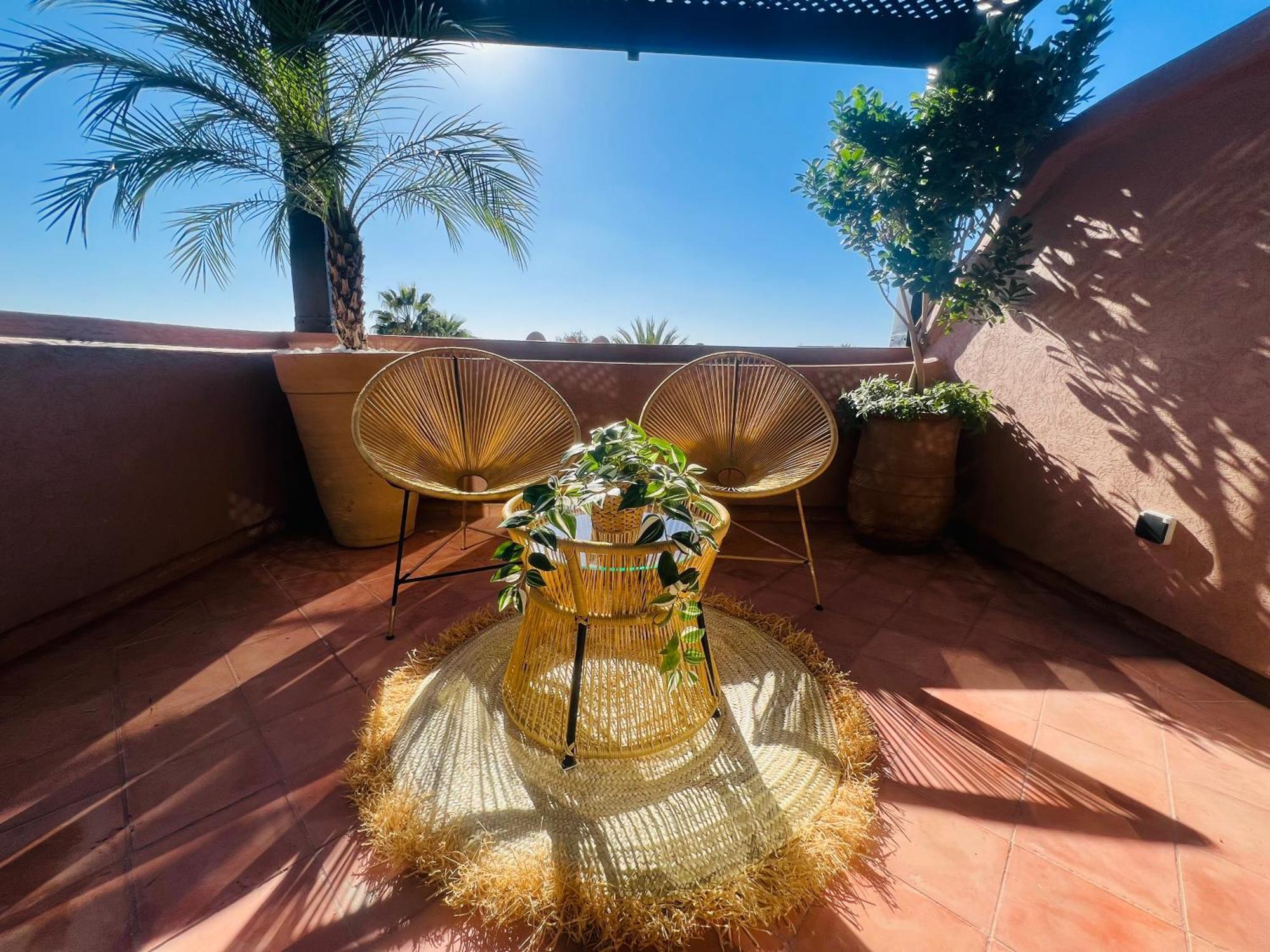 Duplex Atlas Golf Resort Pοοl Νieω Seriniτყ & Cαlm Marrakesh Exterior foto