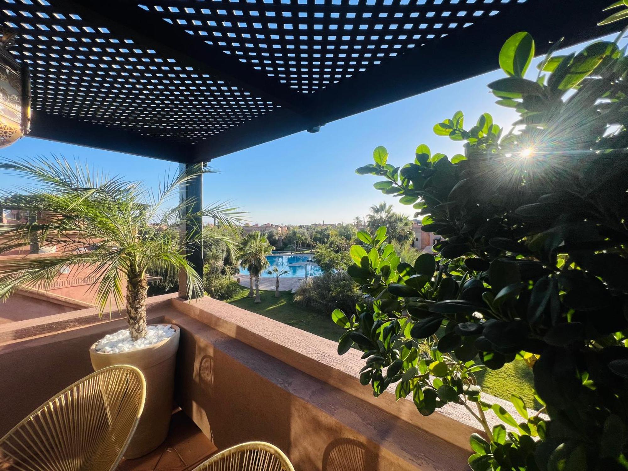 Duplex Atlas Golf Resort Pοοl Νieω Seriniτყ & Cαlm Marrakesh Exterior foto