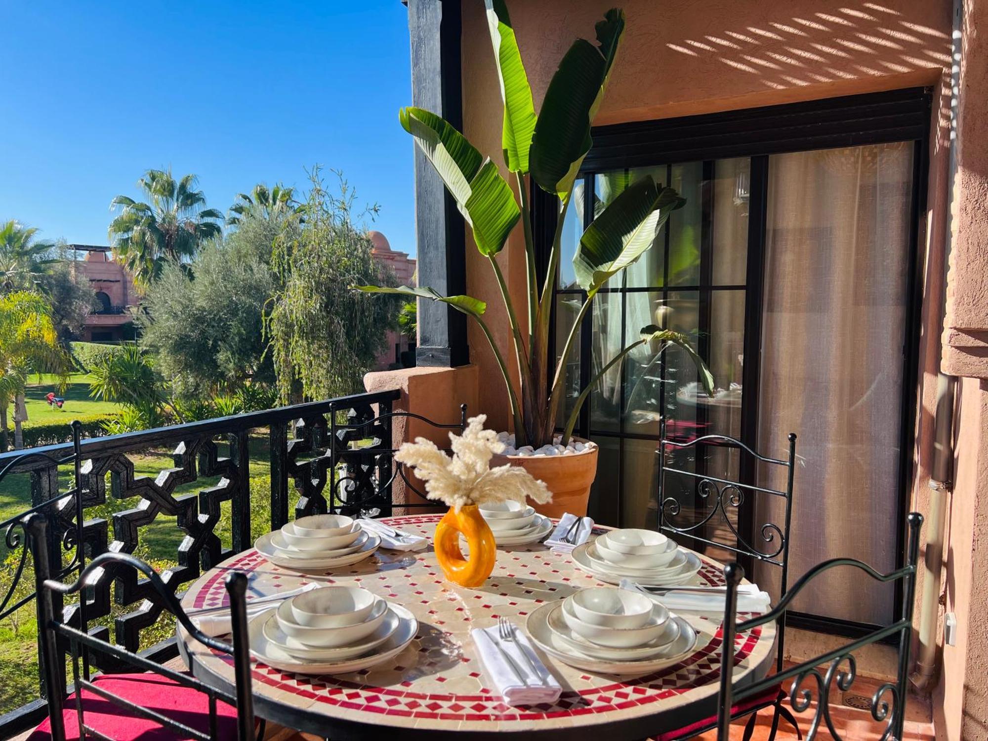 Duplex Atlas Golf Resort Pοοl Νieω Seriniτყ & Cαlm Marrakesh Exterior foto